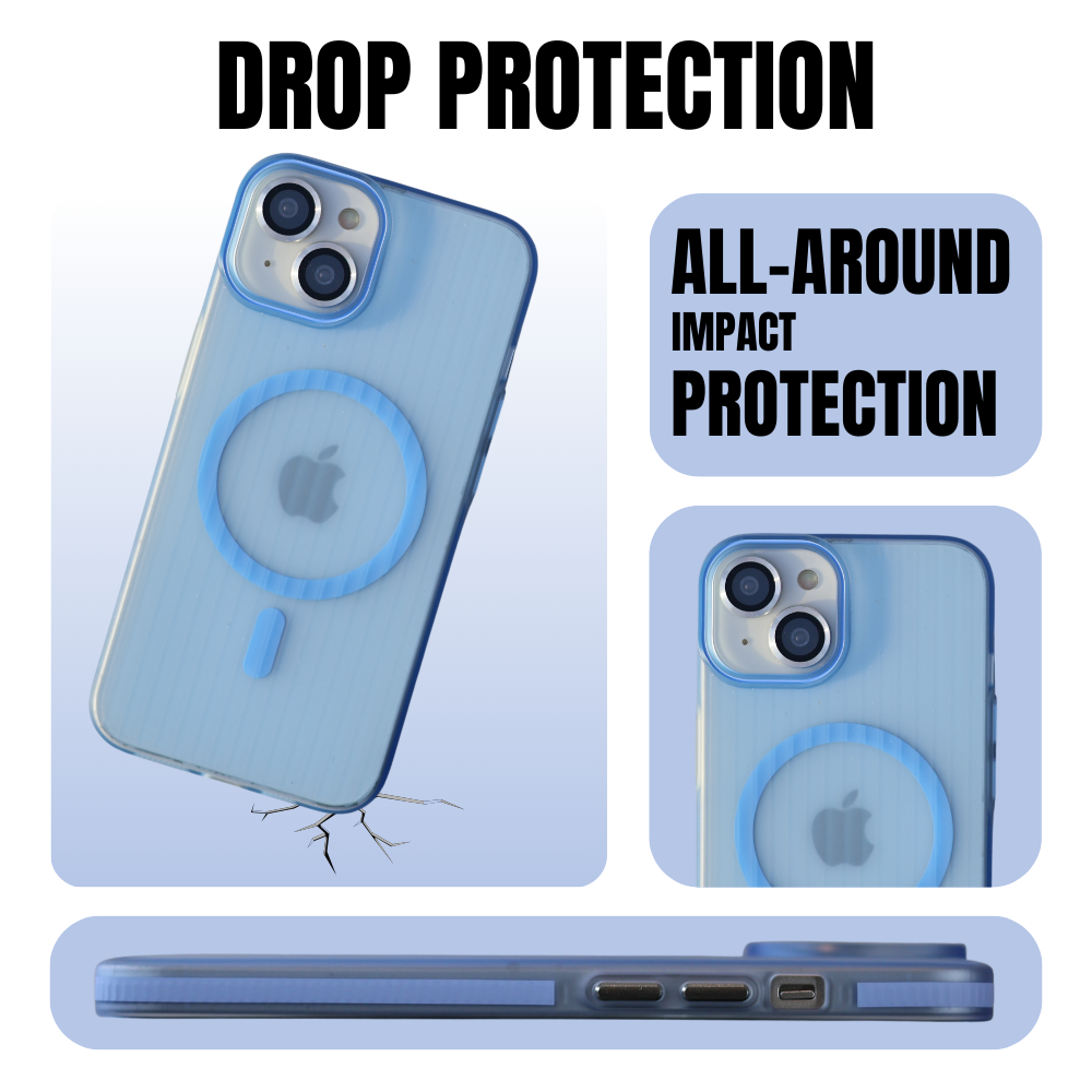 Wave Case Cover Compatible With iPhone 15