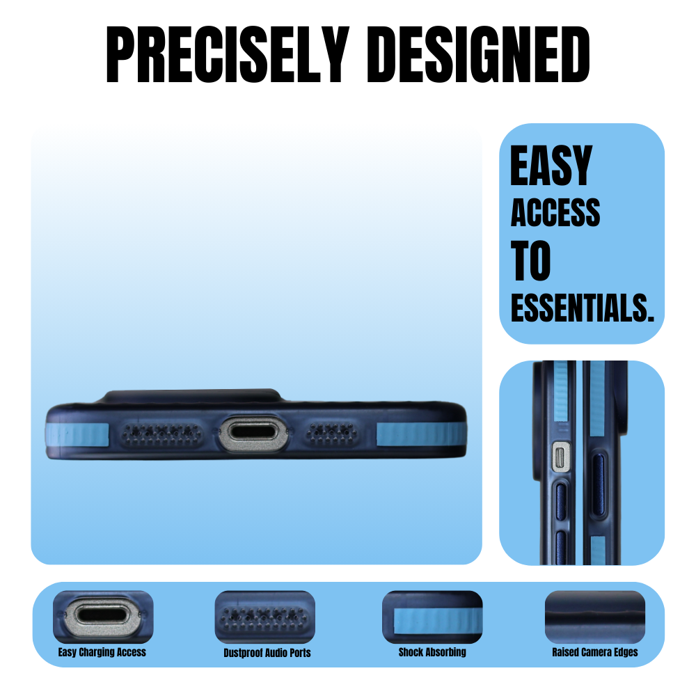 Wave Case Cover Compatible With iPhone 15
