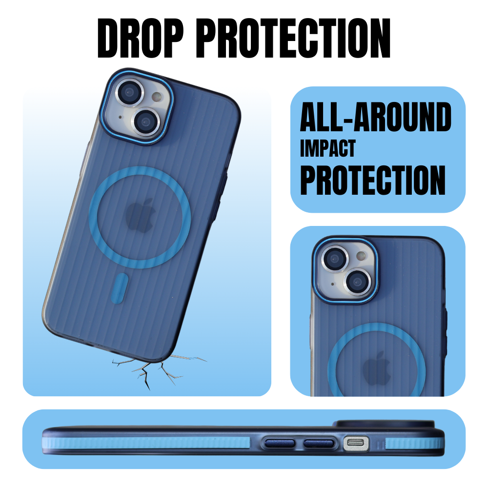 Wave Case Cover Compatible With iPhone 15