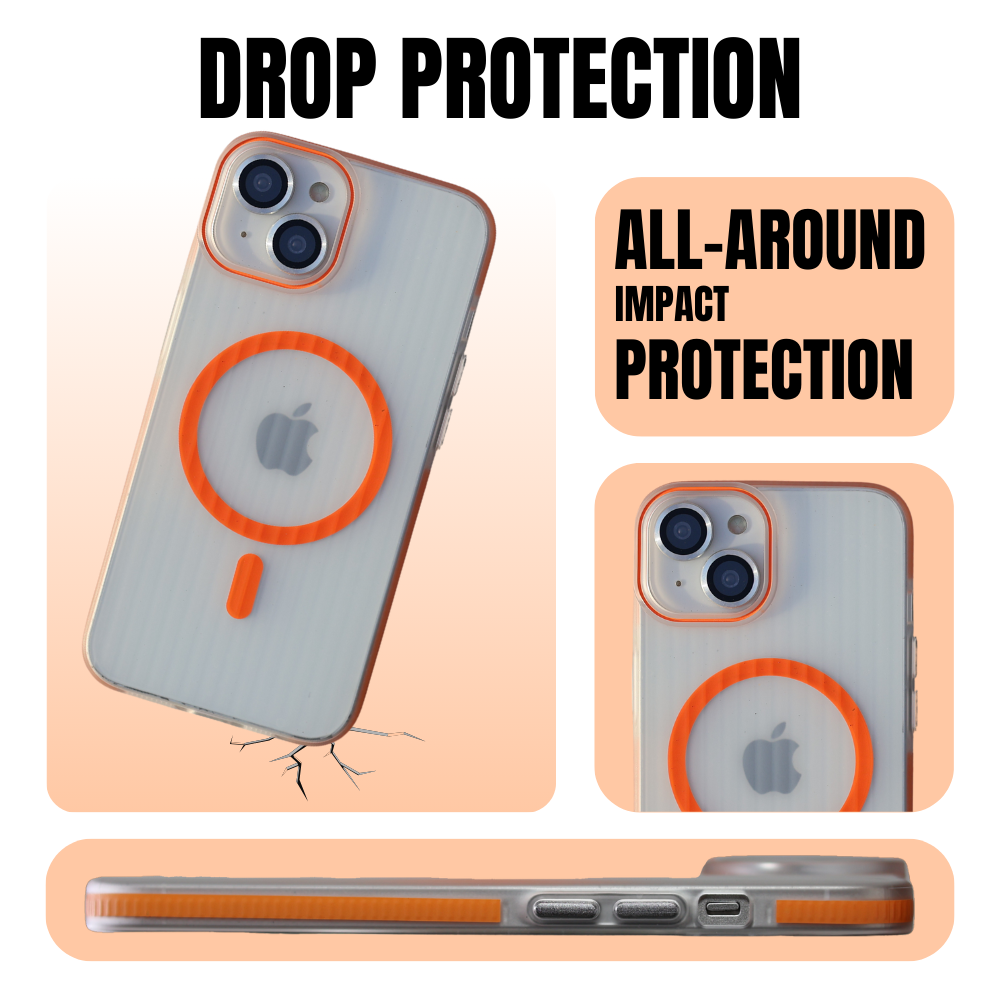 Wave Case Cover Compatible With iPhone 15