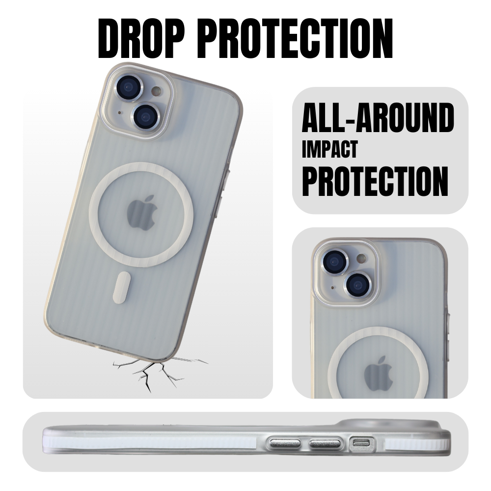 Wave Case Cover Compatible With iPhone 15